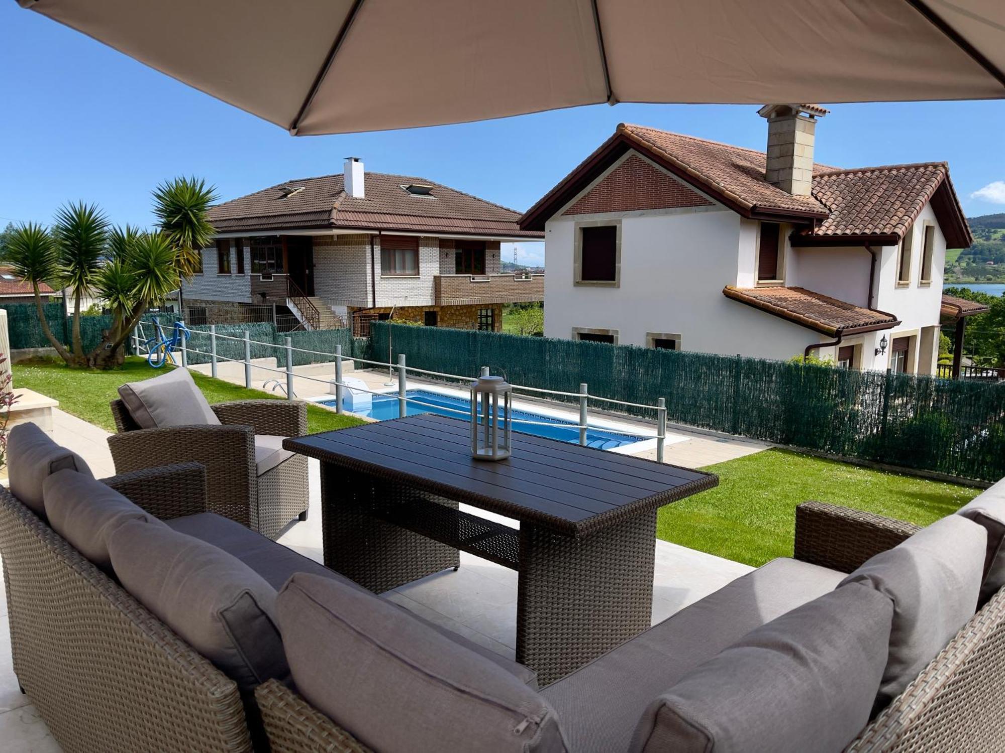 Villa Los Olivos Bárcena de Cicero Esterno foto